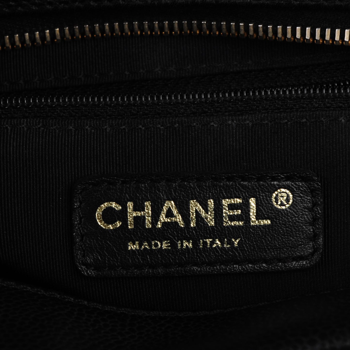 Caviar Quilted Petit Timeless Tote PTT Black
