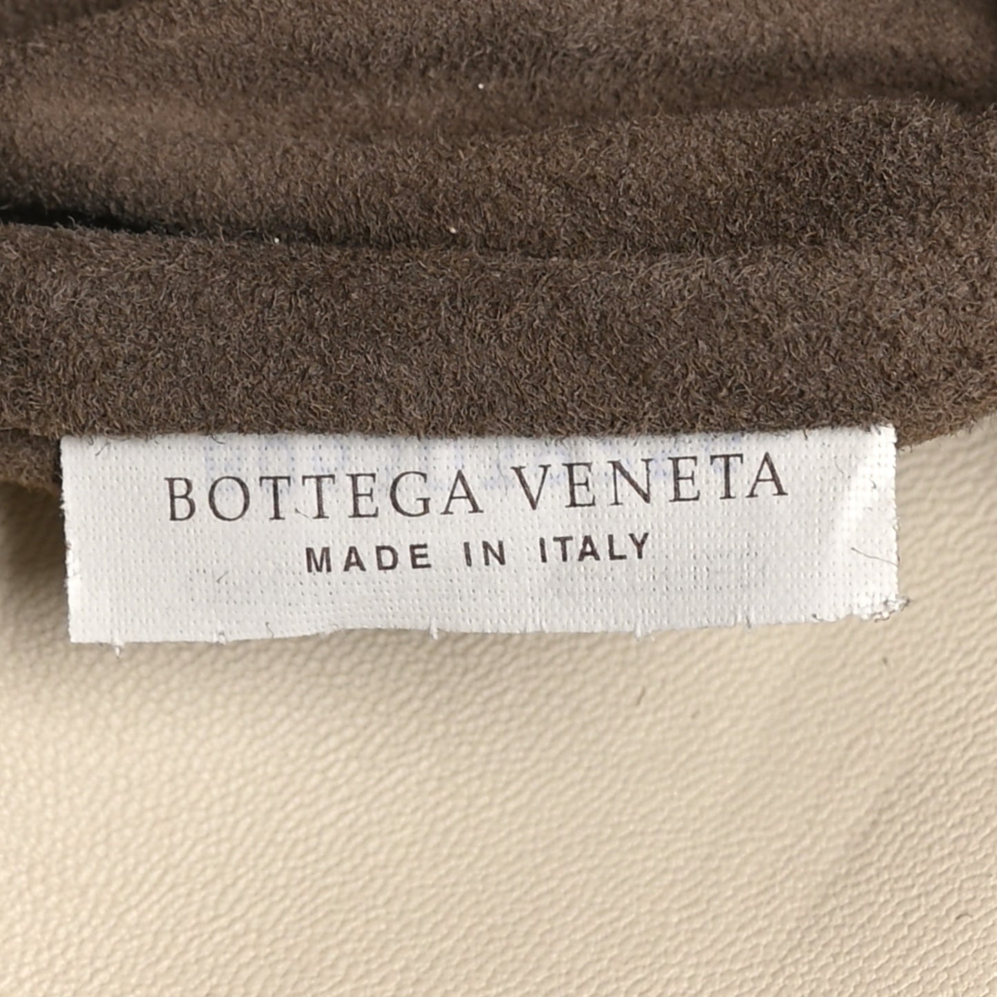 Nappa Intrecciato Medium Flow Wave Tote Mink Mist