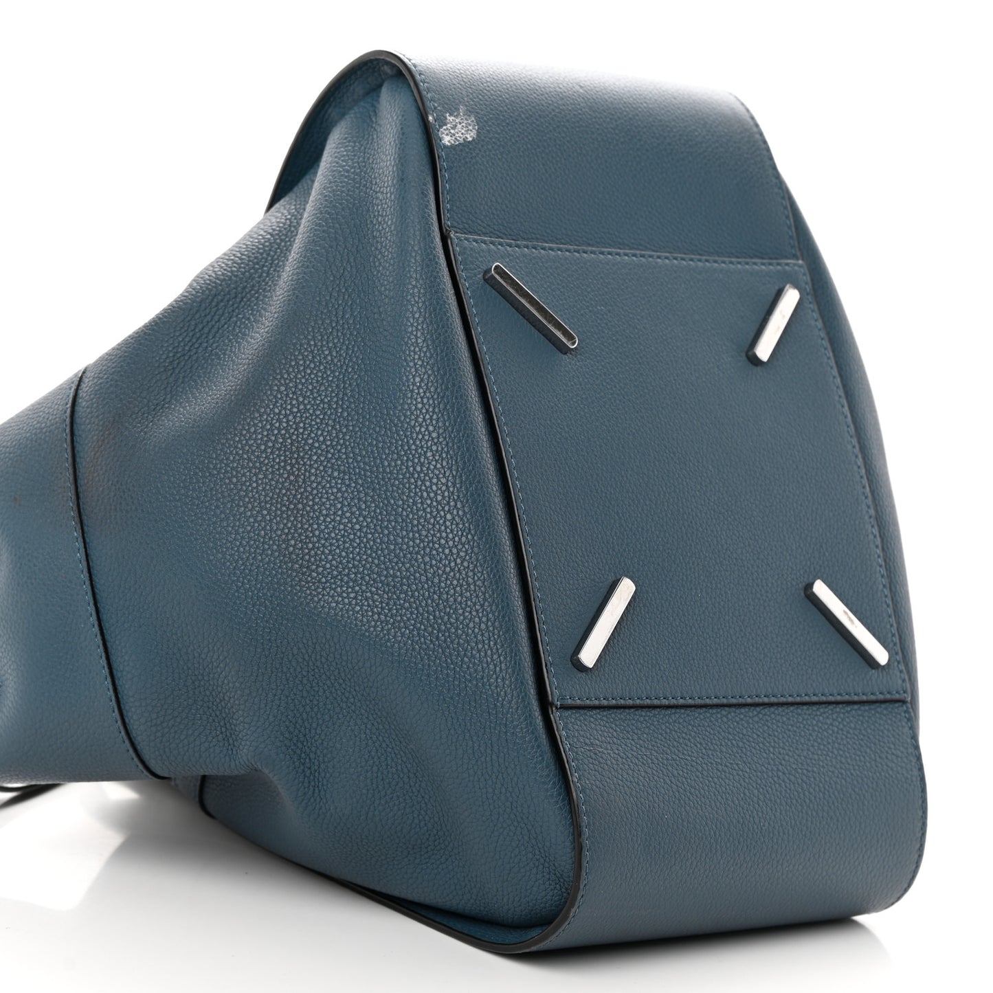 Calfskin Small Hammock Shoulder Bag Marine