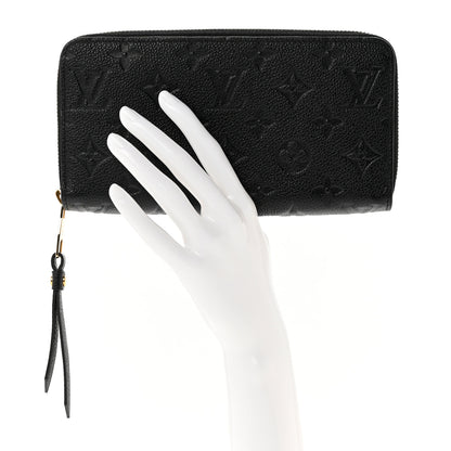 Louis Vuitton Empreinte Zippy Wallet Black 2 of 6