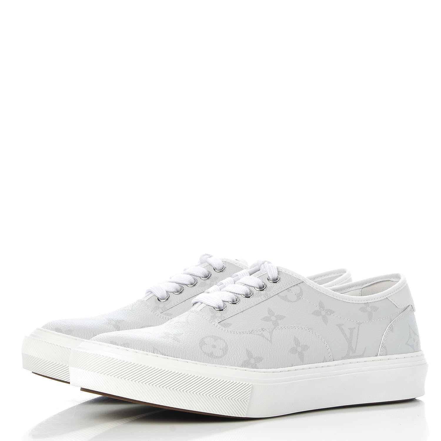 Louis Vuitton Monogram Trocadero Sneakers 36 White 2 of 9