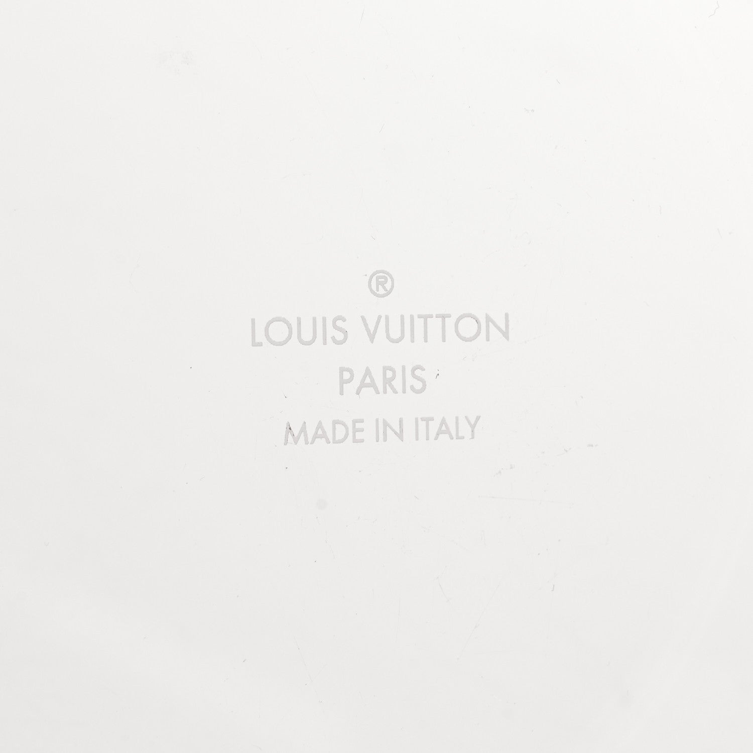 Louis Vuitton Transparent Plexiglass Box Scott Yellow 5 of 5