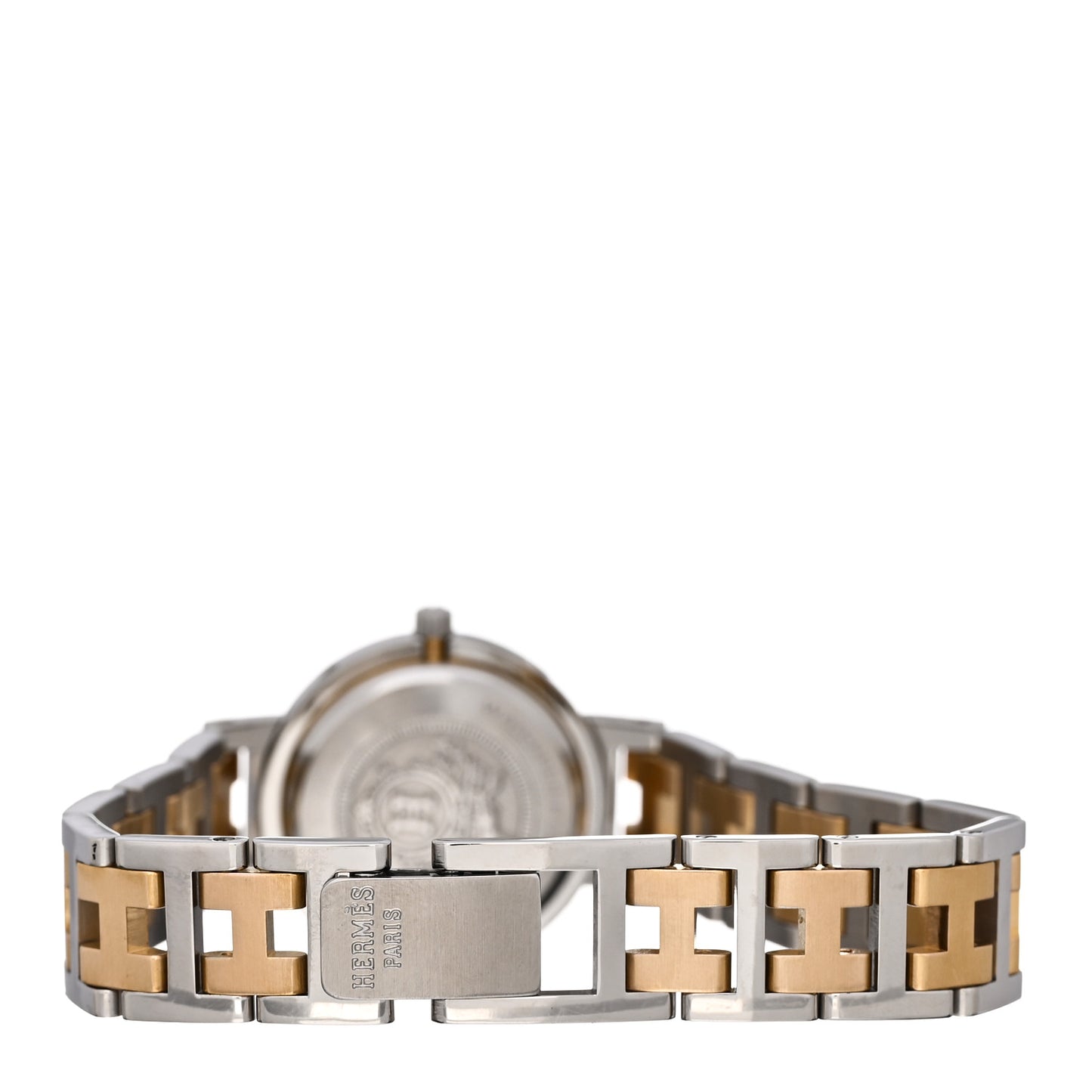 Stainless Steel 24mm Clipper Quartz Watch Gold