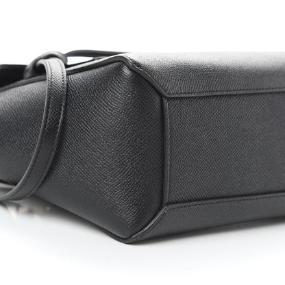 Celine Grained Calfskin Nano Belt Bag Black 9 of 10