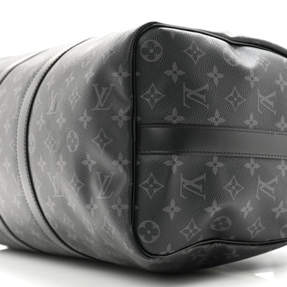 Louis Vuitton Monogram Eclipse Keepall Bandouliere 45 9 of 11