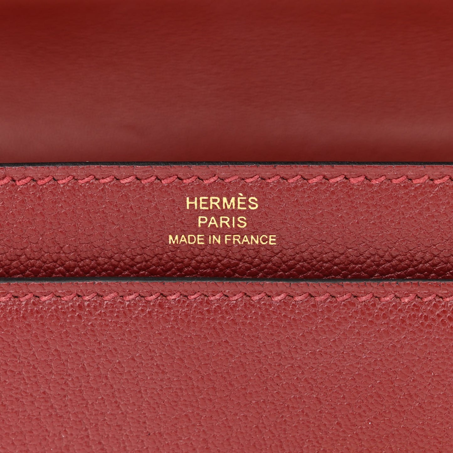 Chevre Mysore Mini Verrou Chaine Bag Rouge H