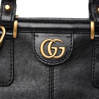 Gucci Calfskin Medium Re(Belle) Top Handle Bag Black 9 of 9