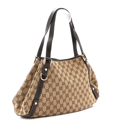 Gucci Monogram Medium Abbey Shoulder Bag Dark Brown 2 of 10