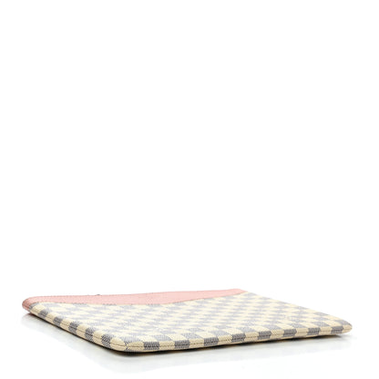 Louis Vuitton Damier Azur Daily Pouch Rose Poudre 4 of 8
