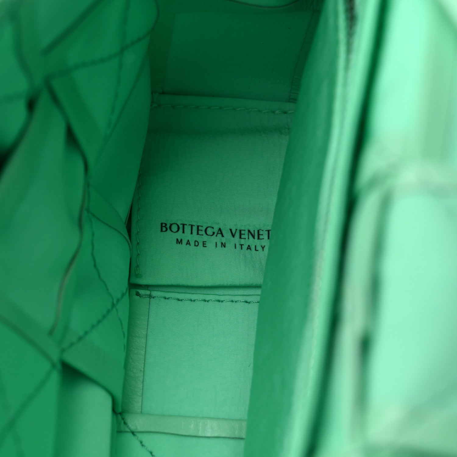 Bottega Veneta Calfskin Maxi Intreccio Cassette Crossbody Bag Fountain 6 of 8