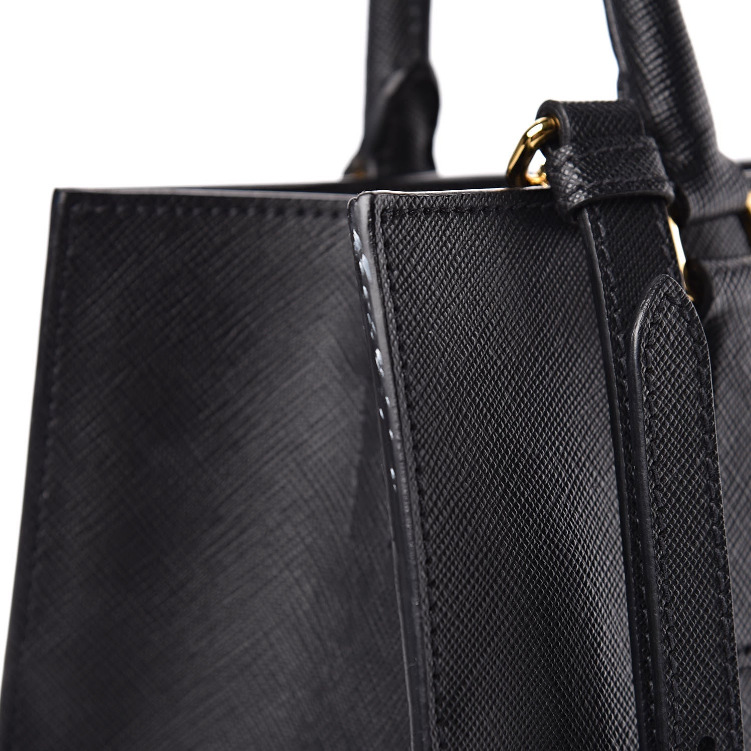 Prada Saffiano Tote Black 9 of 15