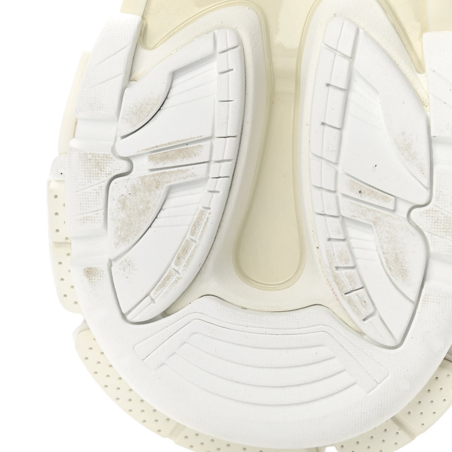 Mesh Nylon Womens Track Mules 36 White