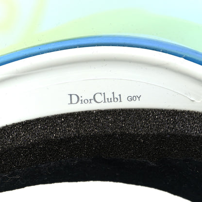 Christian Dior Mirrored DiorClub1 Sun Visor Blue 8 of 8