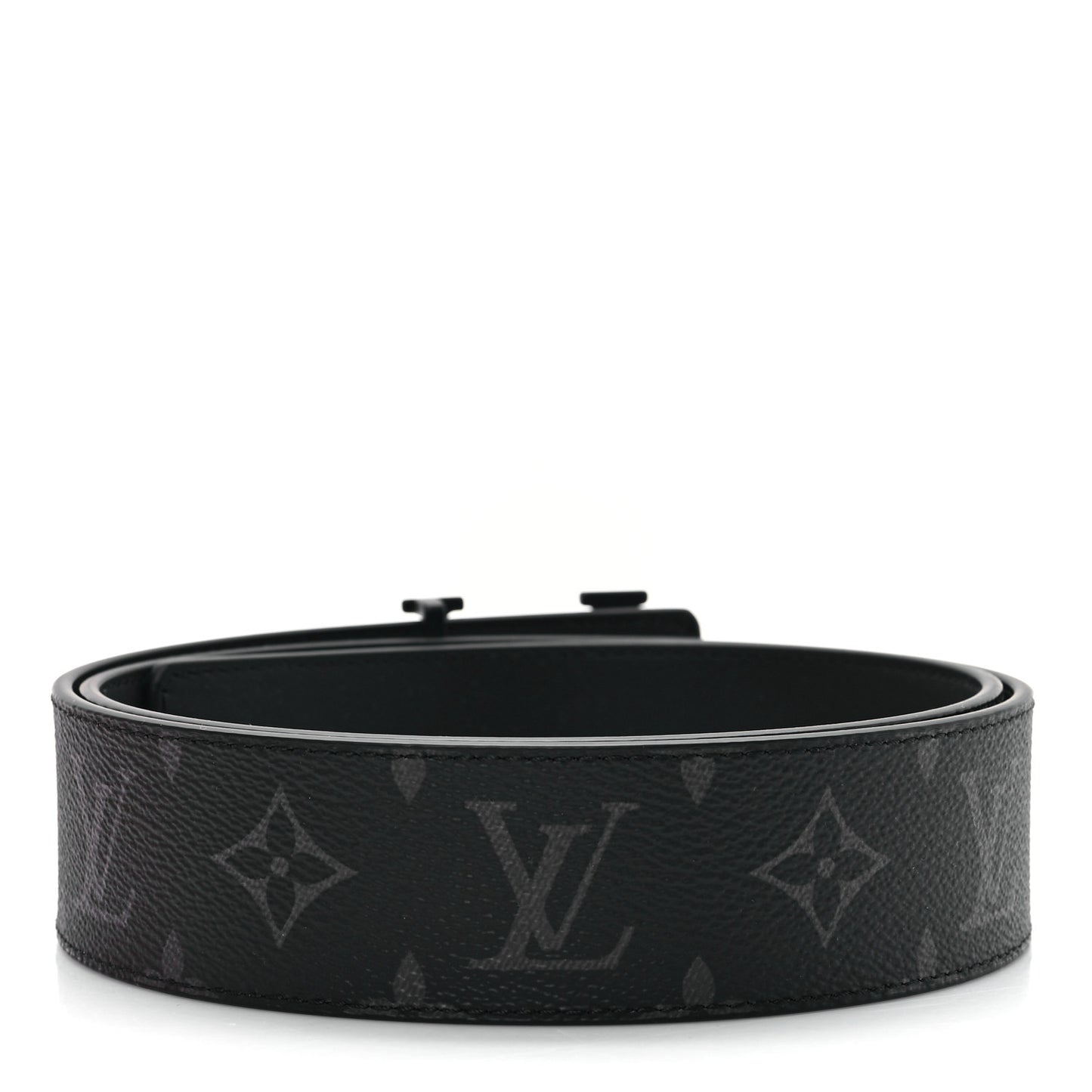 Monogram Eclipse 40mm LV Initiales Belt 85 34 Black