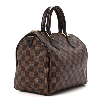 Louis Vuitton Damier Ebene Speedy 25 3 of 10
