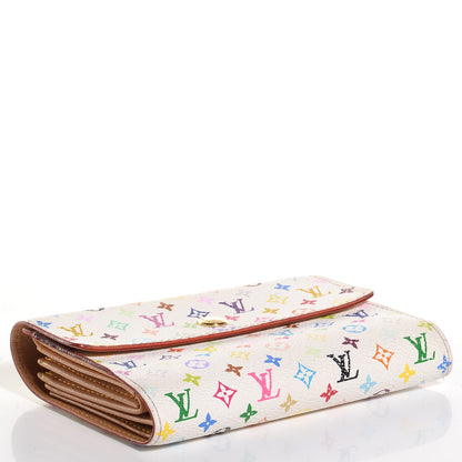 Louis Vuitton Monogram Multicolor Alexandra Wallet White 4 of 7