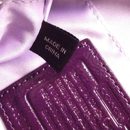 FASHIONPHILE COACHPatentEmbossedGramercyPurple22458 8 of 8