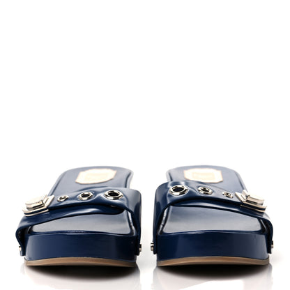 Christian Dior Smooth Calfskin Clog 40 Blue 2 of 8