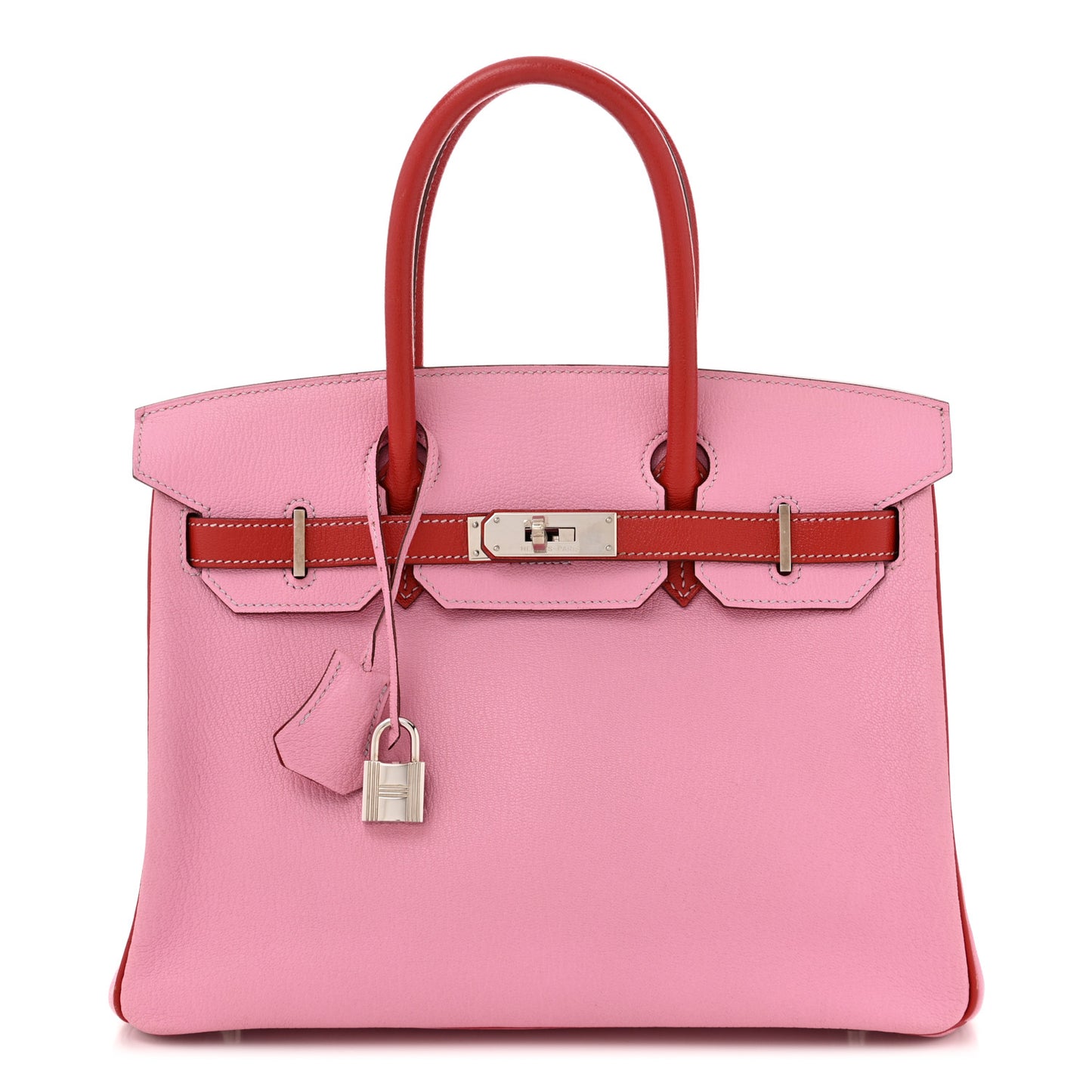 Chevre Mysore Horseshoe Birkin 30 5P Pink Rouge Garance