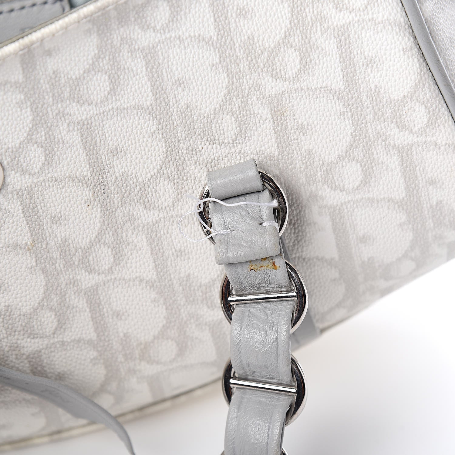 Christian Dior Monogram Romantique Trotter Bag Grey 8 of 12