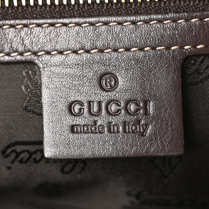 Gucci Crystal Monogram Large Hysteria Clutch Brown 6 of 10