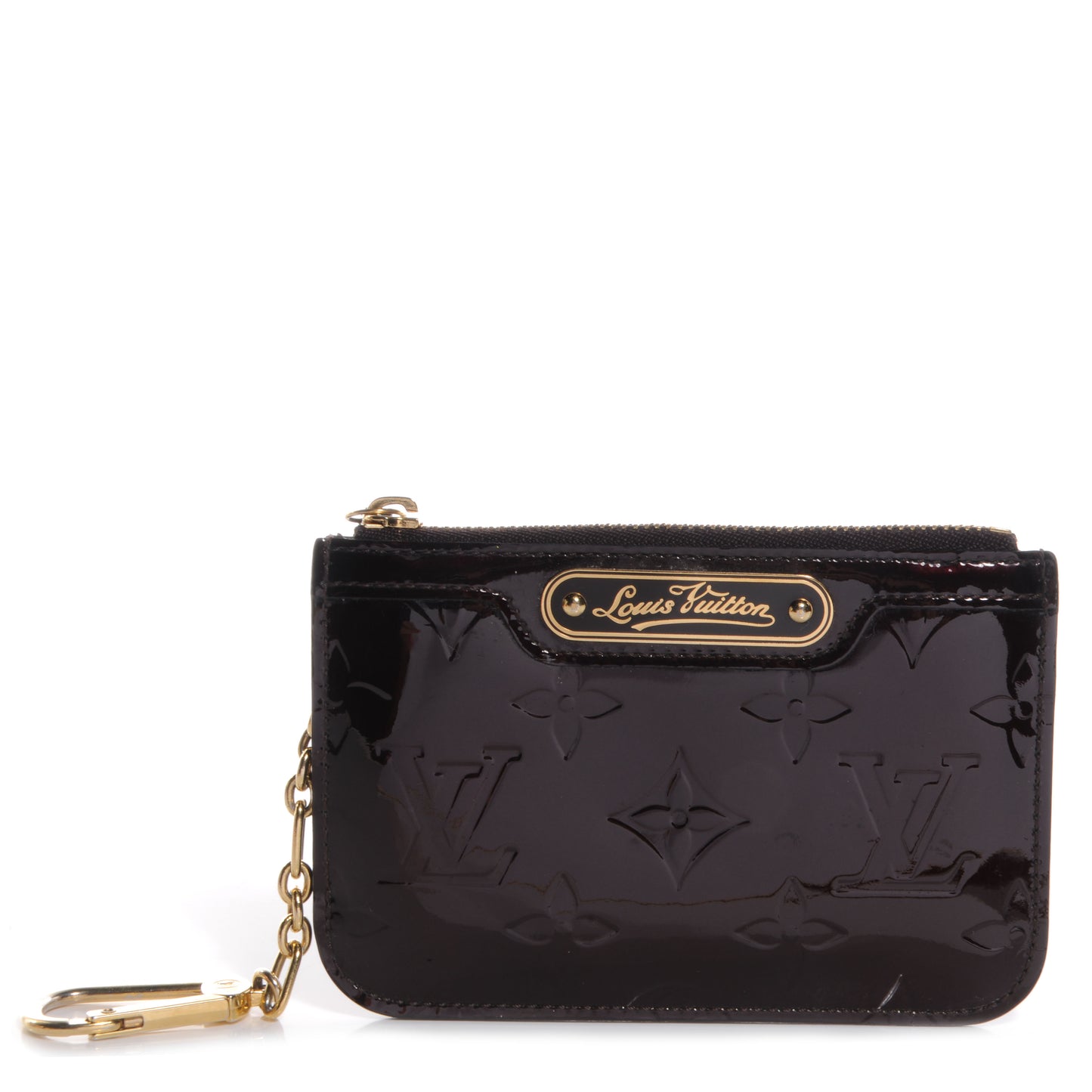 Vernis Key Pouch Amarante