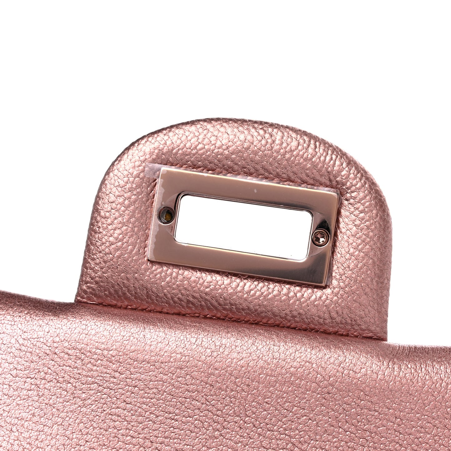 Metallic Grained Calfskin Quilted 2.55 Reissue 225 Flap Copper Pink