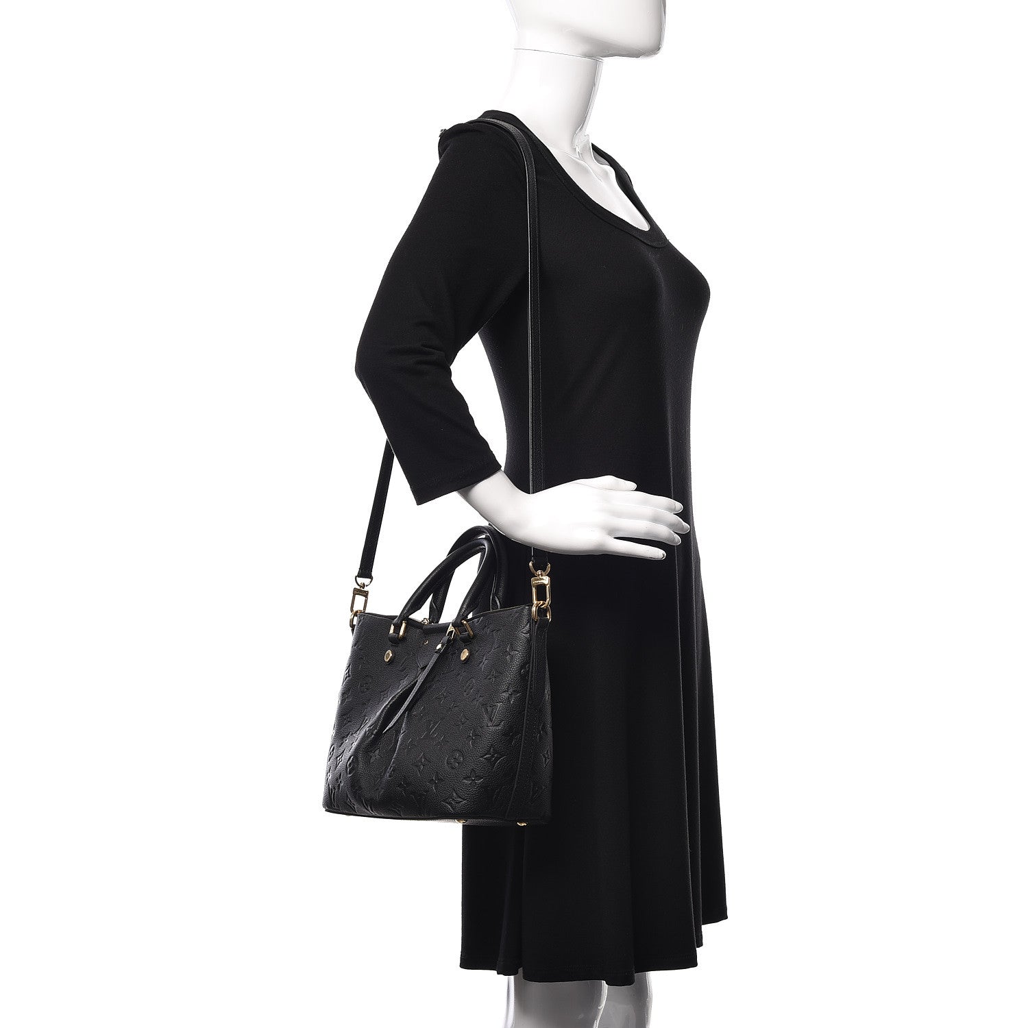 Louis Vuitton Empreinte Mazarine PM Black 2 of 8