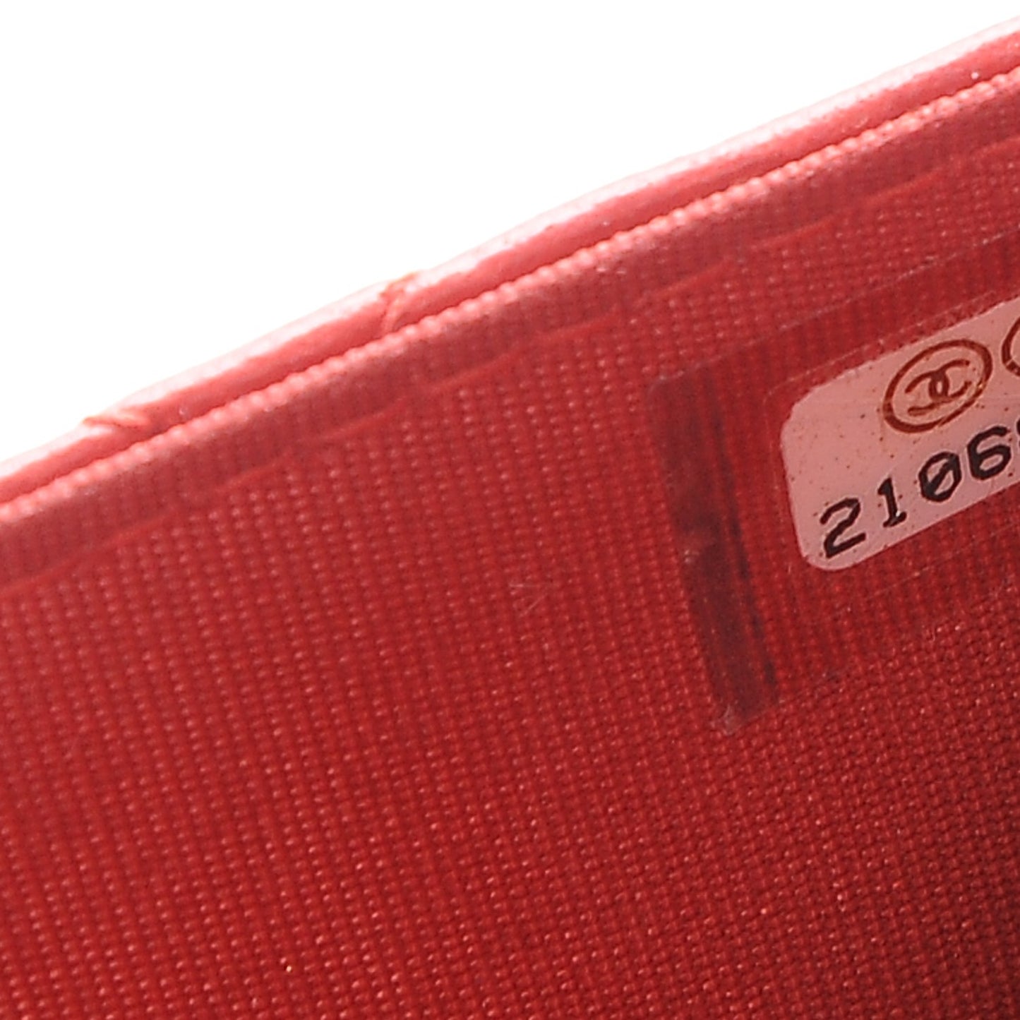 Lambskin Quilted Boy Wallet On Chain WOC Red