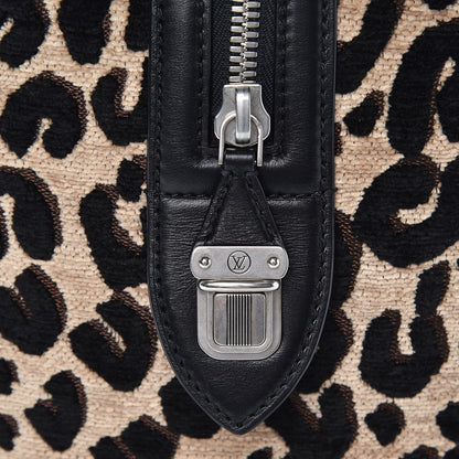Louis Vuitton Jacquard Velvet Leopard Print Stephen Sprouse Speedy 8 of 8