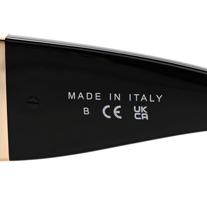 Chanel Acetate Calfskin Chain CC Sunglasses 5536-Q-A Black 6 of 7