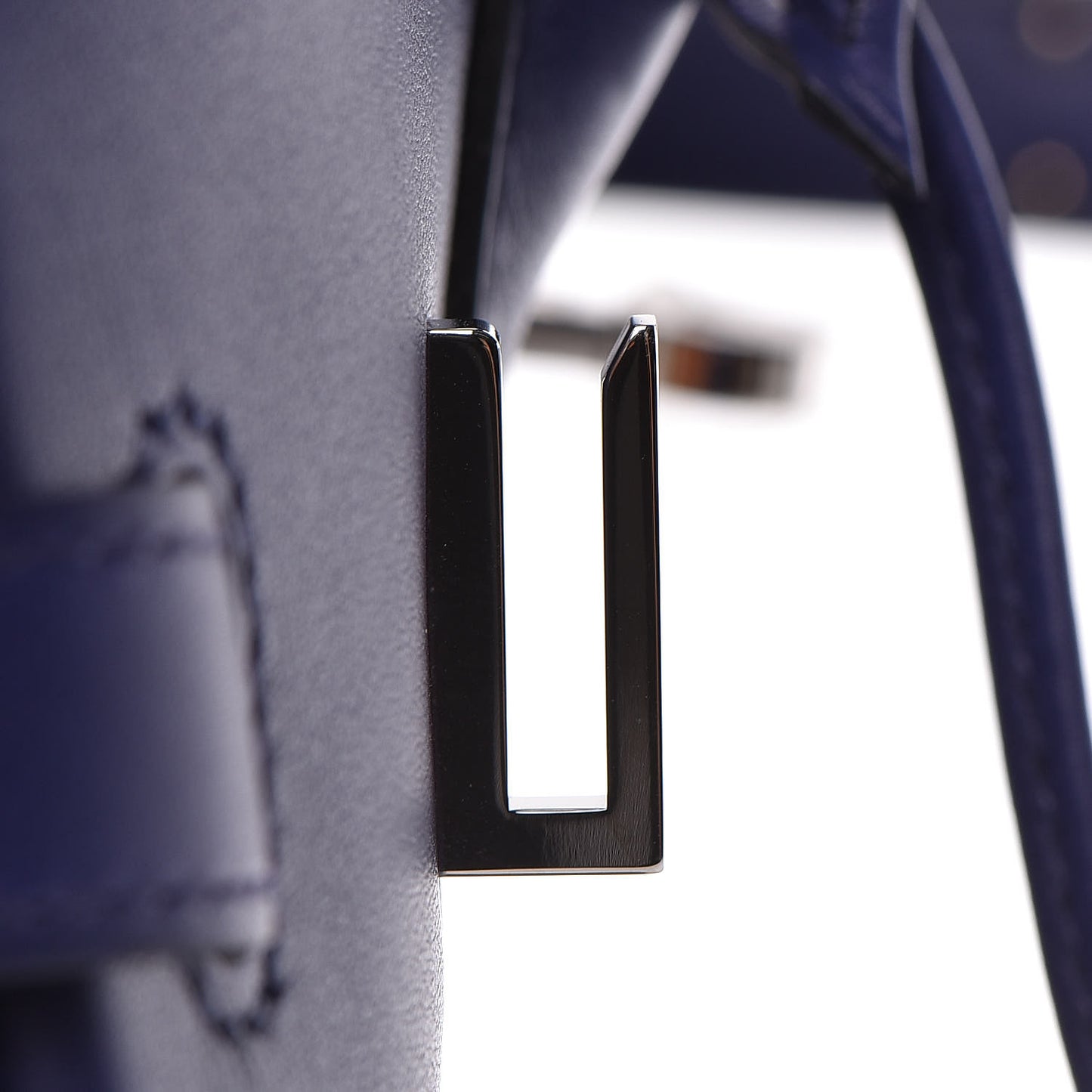 Swift Epsom Tressage Birkin 30 Bleu Encre Bleu Du Nord Gold