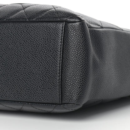 Chanel Caviar Quilted Petit Shopping Tote PST Black 9 of 11