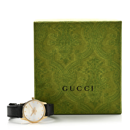 Gucci Stainless Steel Calfskin 29mm G-Timeless Bee Quartz Watch 5 of 5