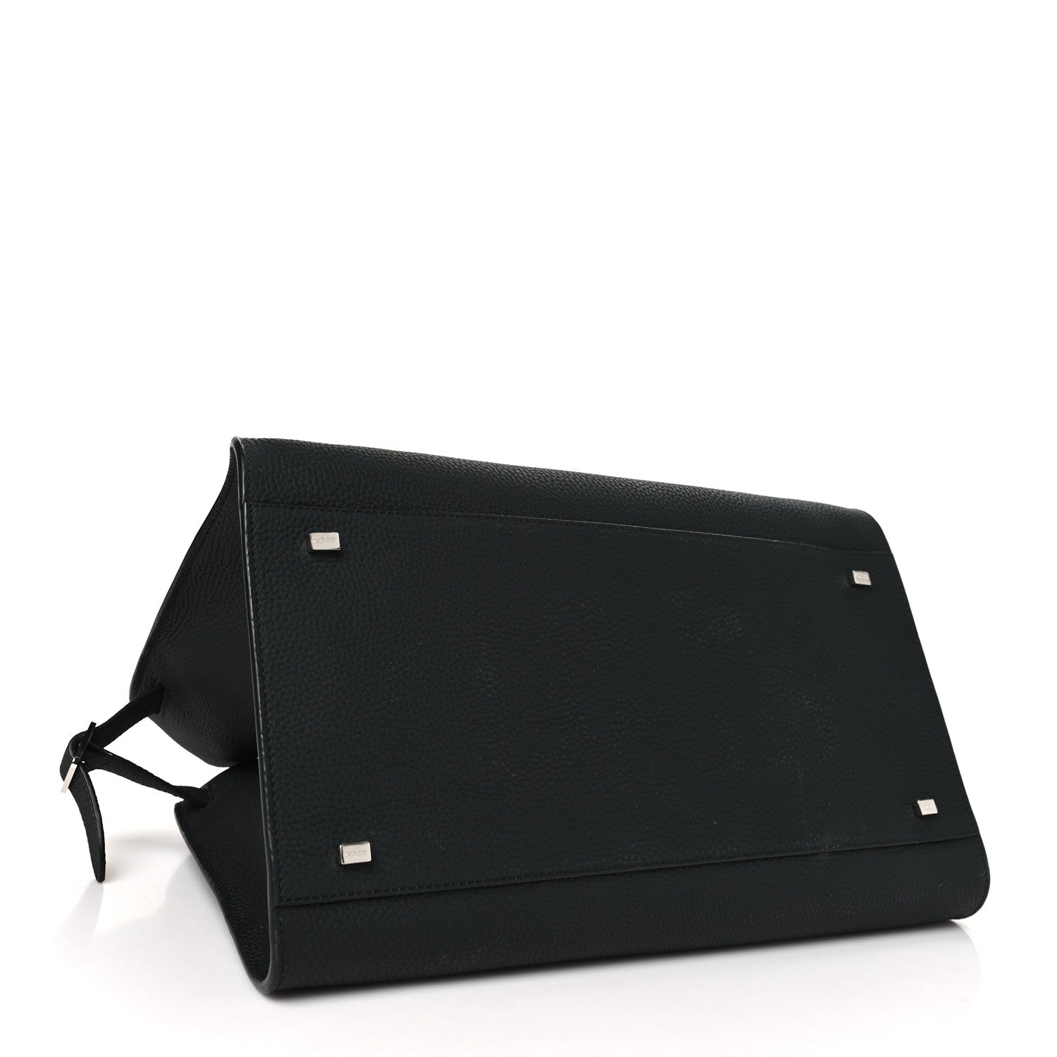 The Row Matte Grained Calfskin Soft Margaux 15 Black 4 of 9