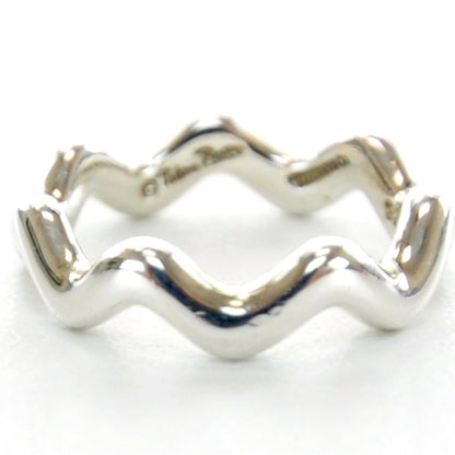Tiffany Sterling Silver Zig Zag Ring 6 1 of 3