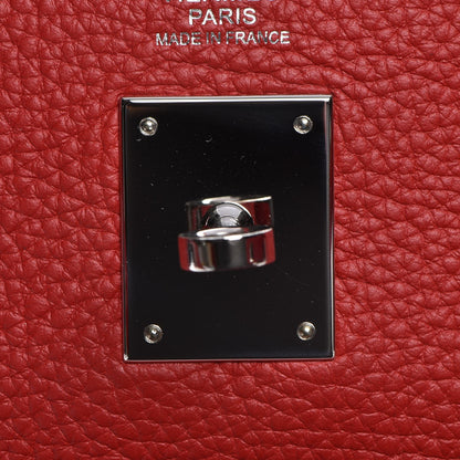 Hermes Taurillon Clemence Kelly Retourne 32 Rouge Casaque 14 of 32