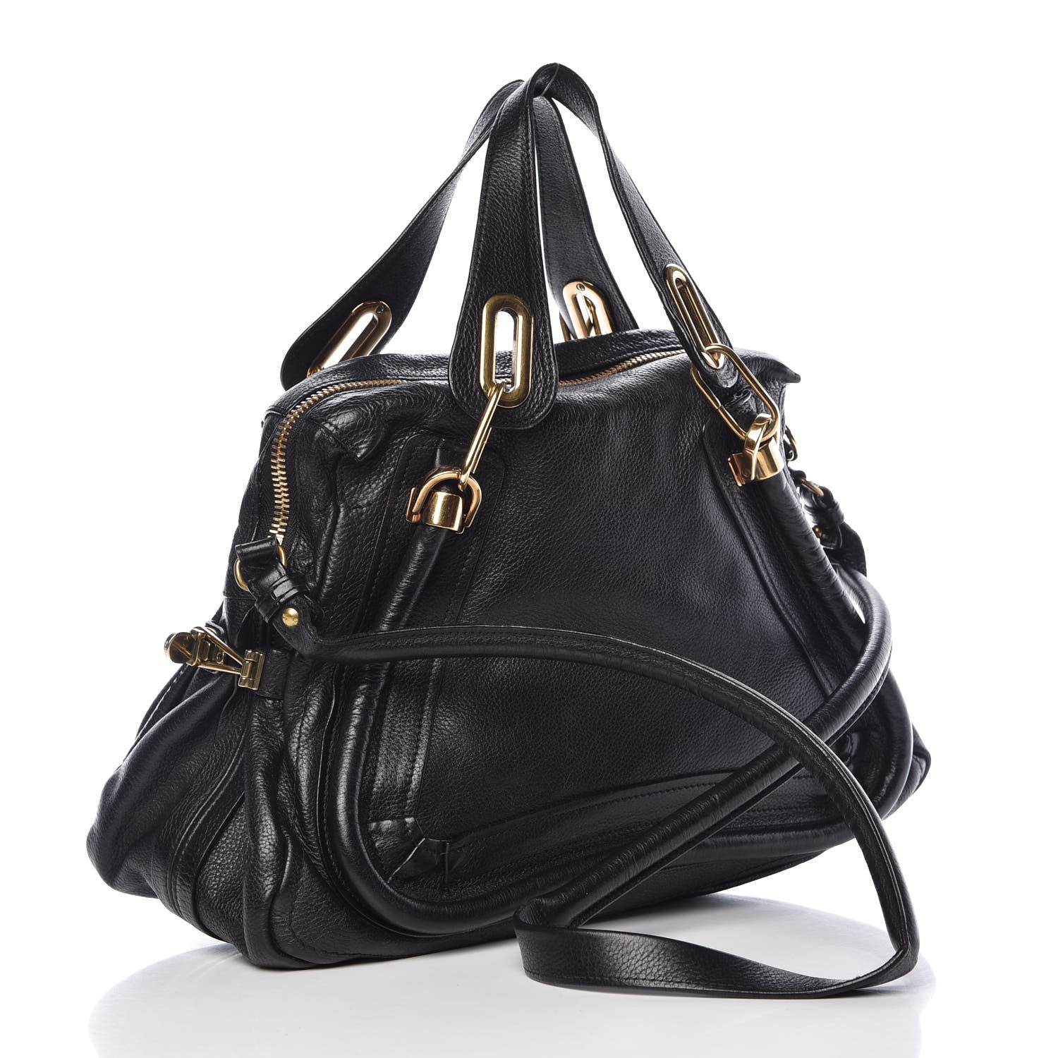 Chloe Calfskin Medium Paraty Black 4 of 14