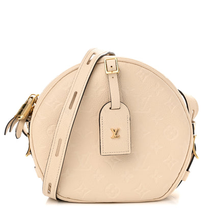 Louis Vuitton Empreinte Boite Chapeau Souple MM Creme 1 of 13