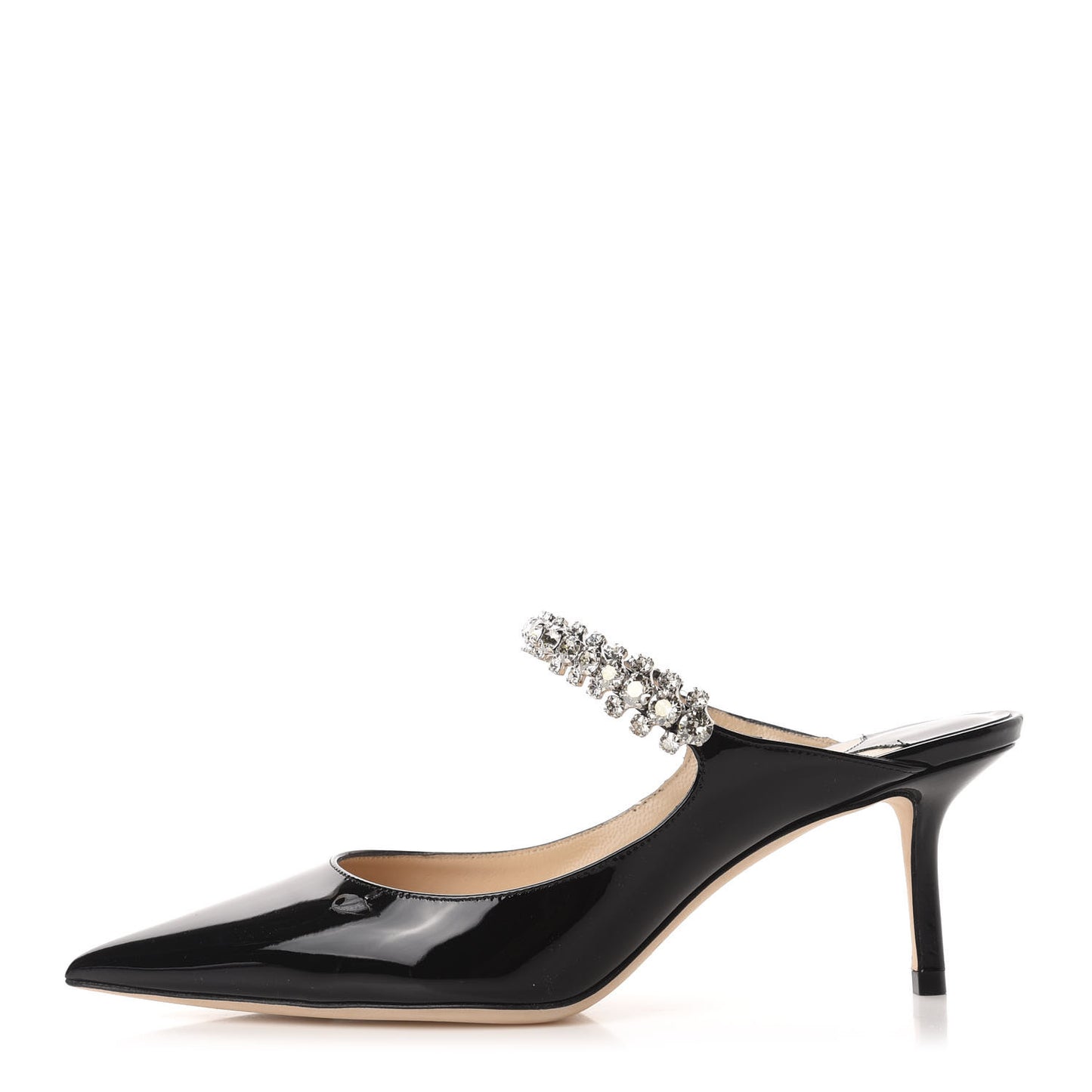 Patent Calfskin Bing 65 Pumps 37 Black