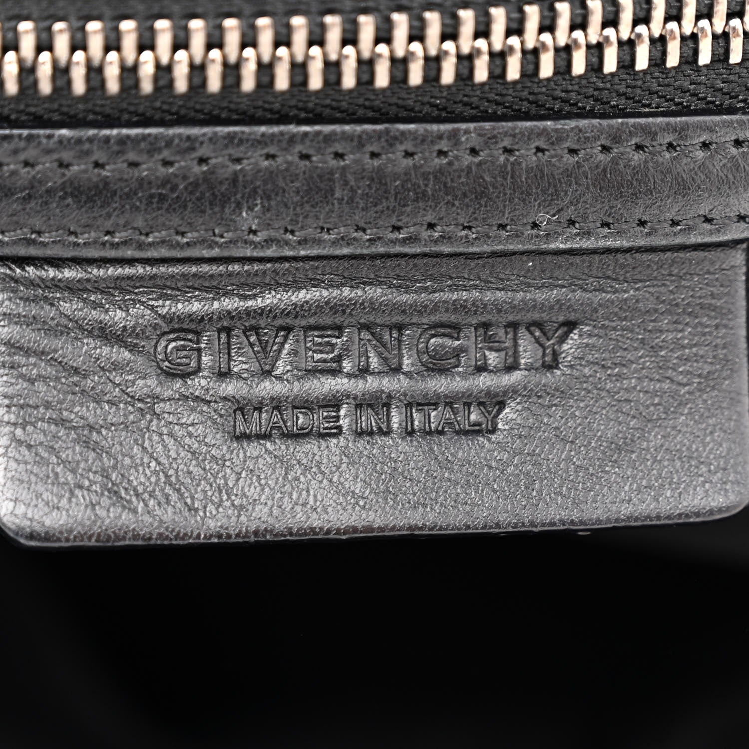 Givenchy Waxy Grained Calfskin Medium Nightingale Black 6 of 18