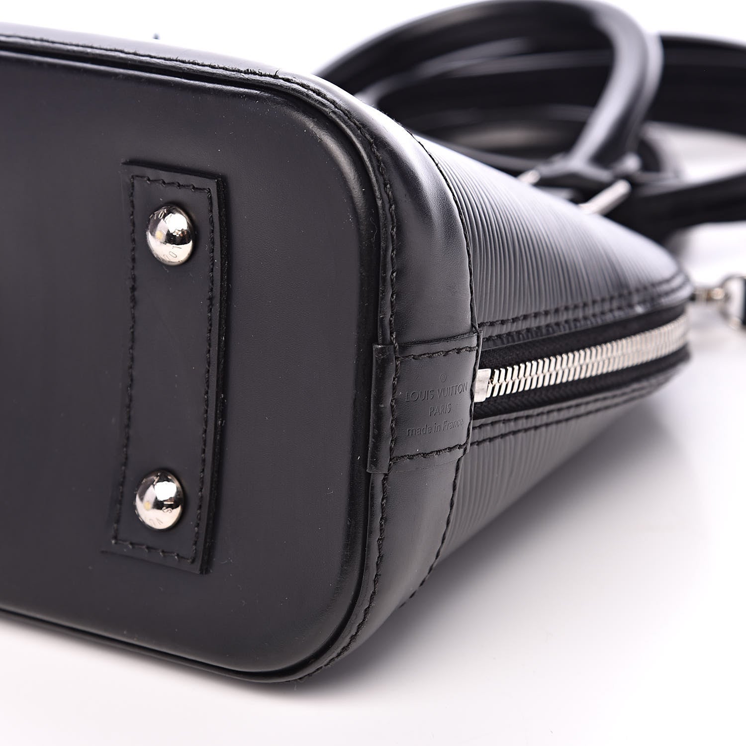 Louis Vuitton Epi Alma BB Black 7 of 12
