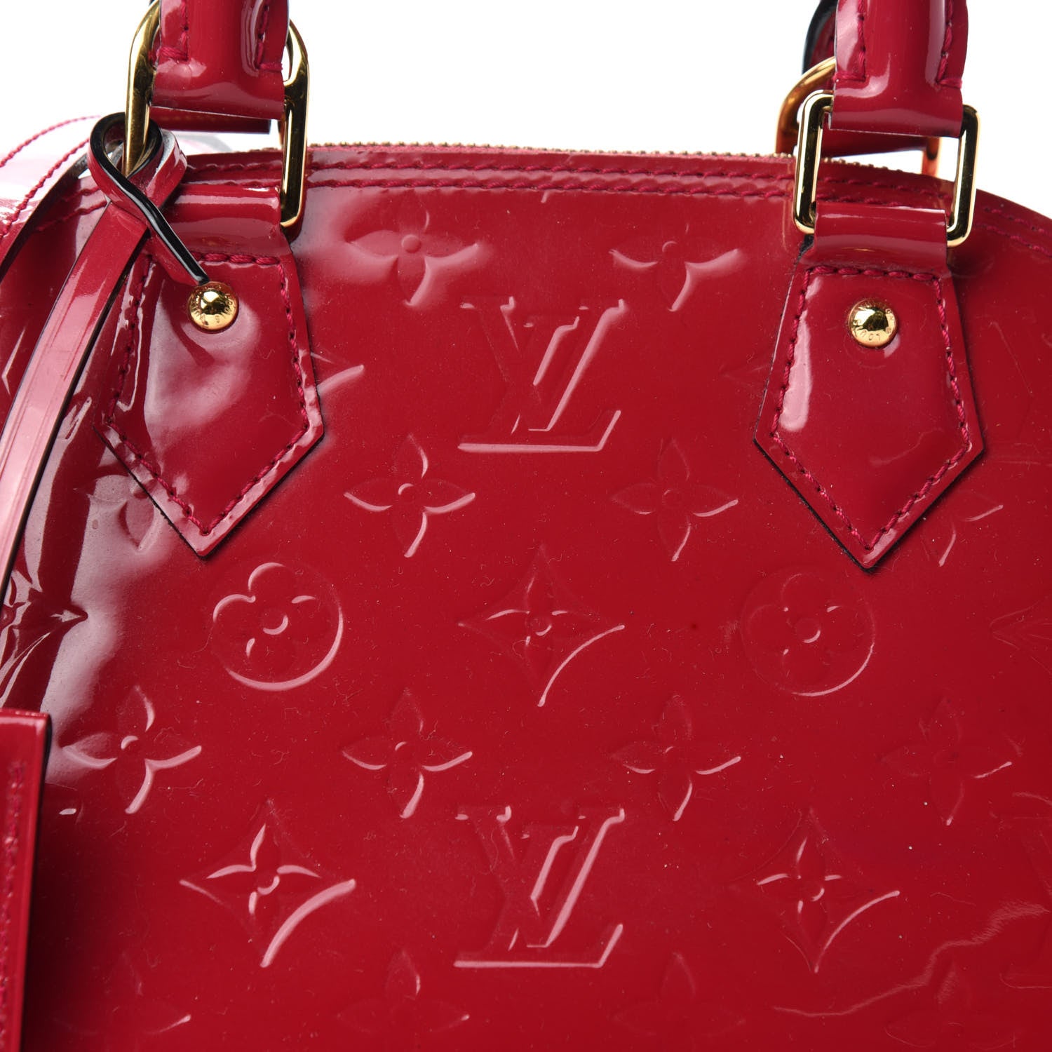 Louis Vuitton Vernis Alma BB Rose Indien 10 of 10