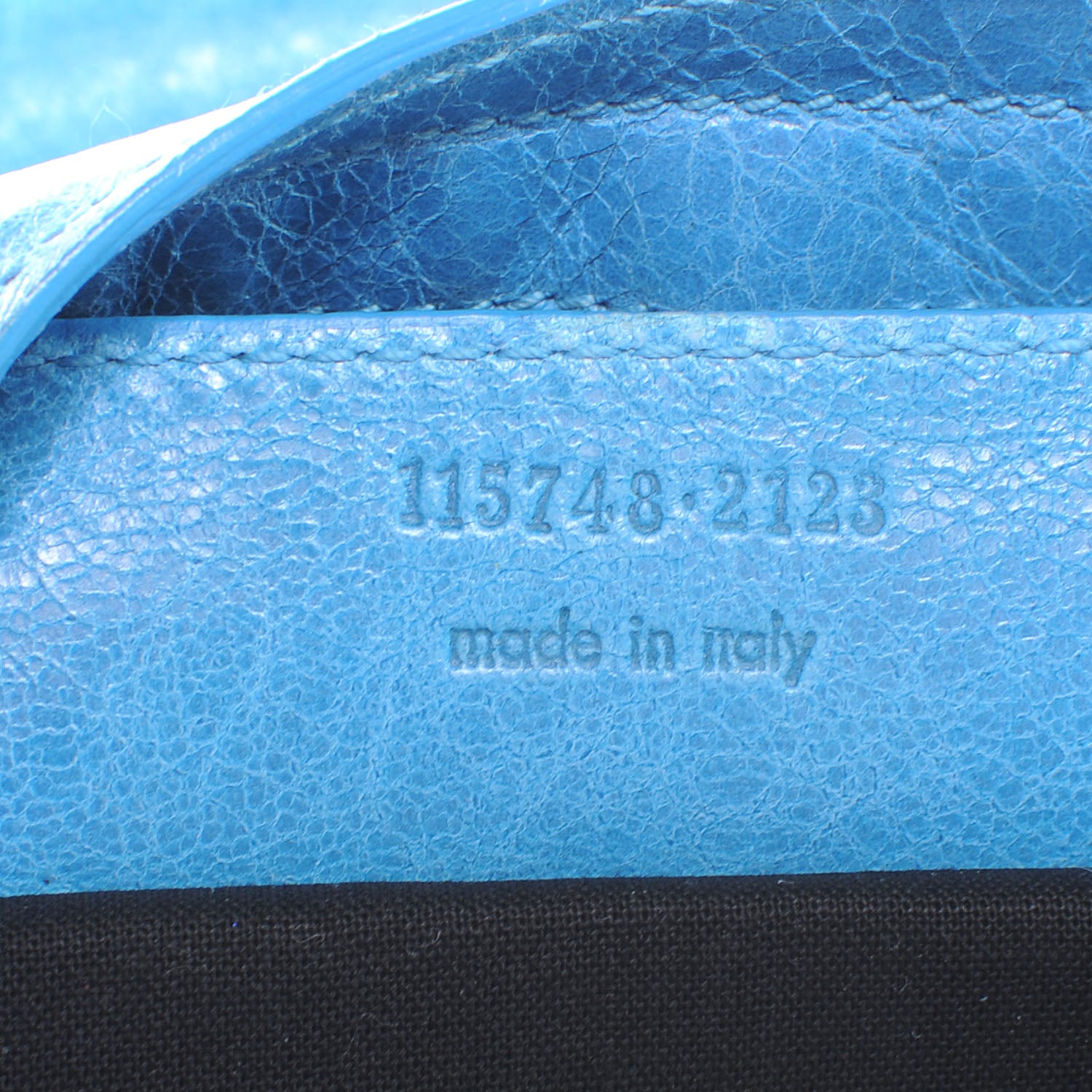 Balenciaga Agneau City Turquoise 7 of 7