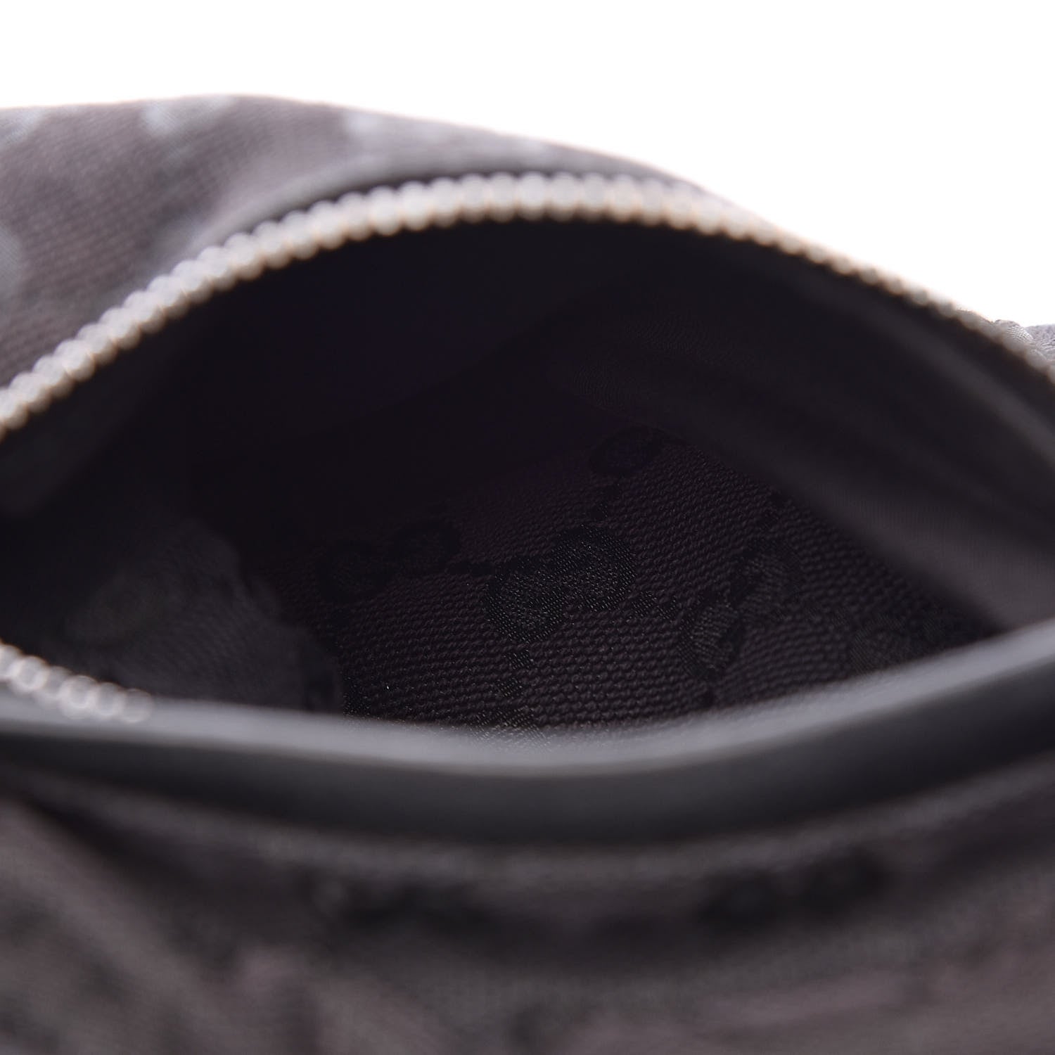 Gucci GG Monogram Double Pocket Belt Bag Black 6 of 18