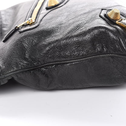 Balenciaga Chevre Giant 21 Gold Hardware Besace Hobo Black 13 of 20