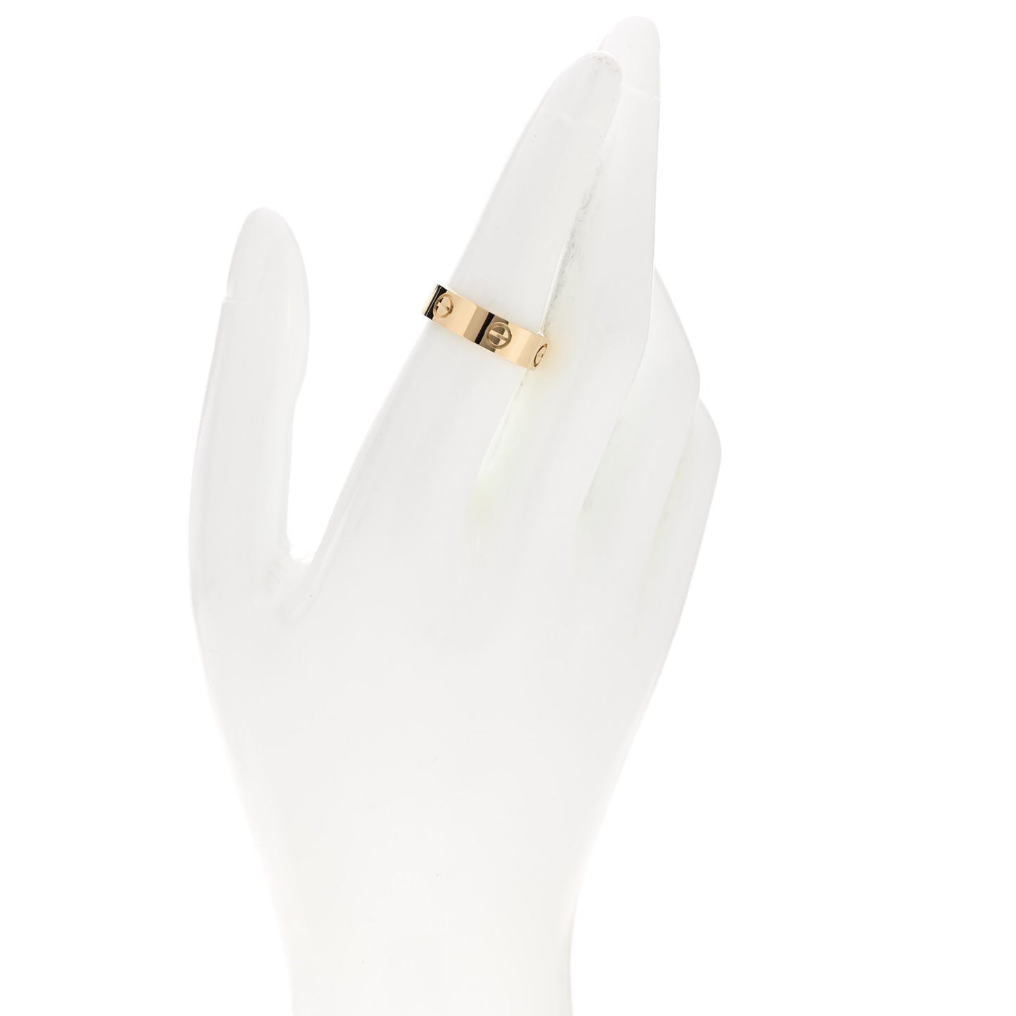 18K Yellow Gold 5.5mm LOVE Ring 54 7