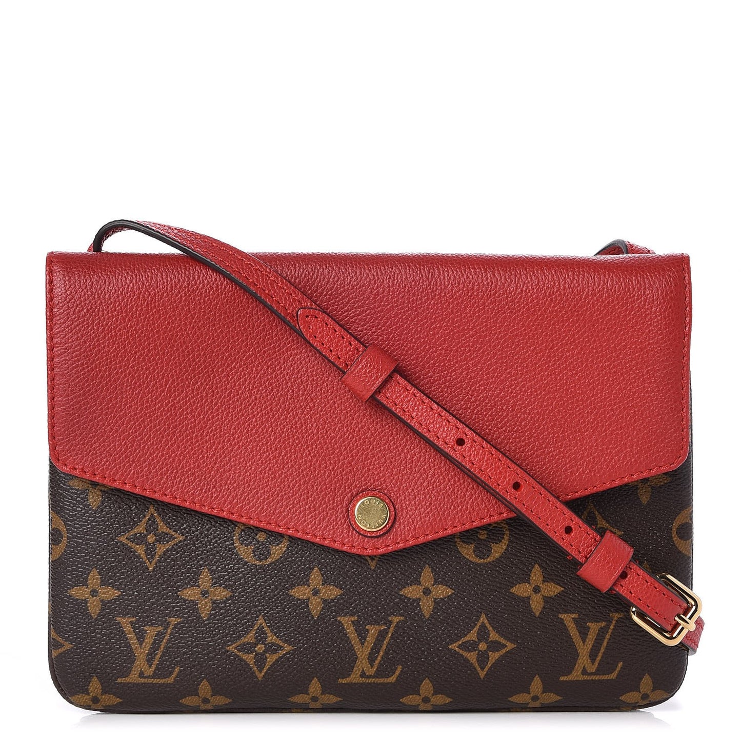 Monogram Twice Pochette Cherry