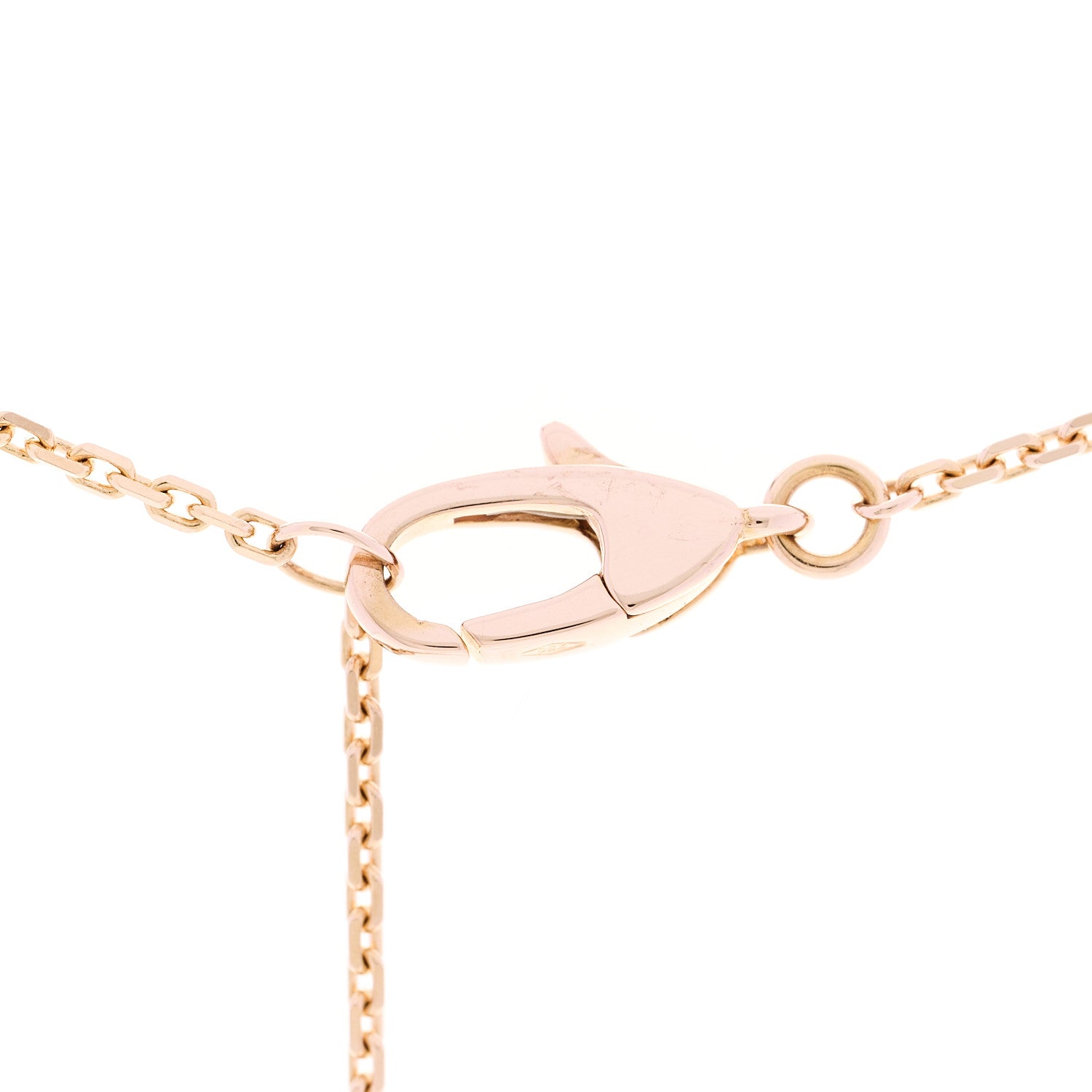 Bulgari 18K Rose Gold Diamond Mother of Pearl Divas' Dream Pendant Necklace 4 of 6
