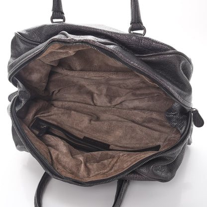 Bottega Veneta Patent Goatskin Satchel Matita 5 of 11